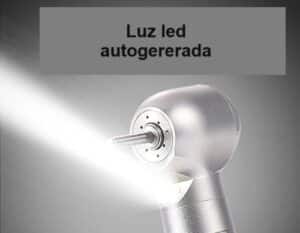 La turbina tiene un generador internos de luz led, para equipos que no tienen instalación de luz led o la tiene averíada